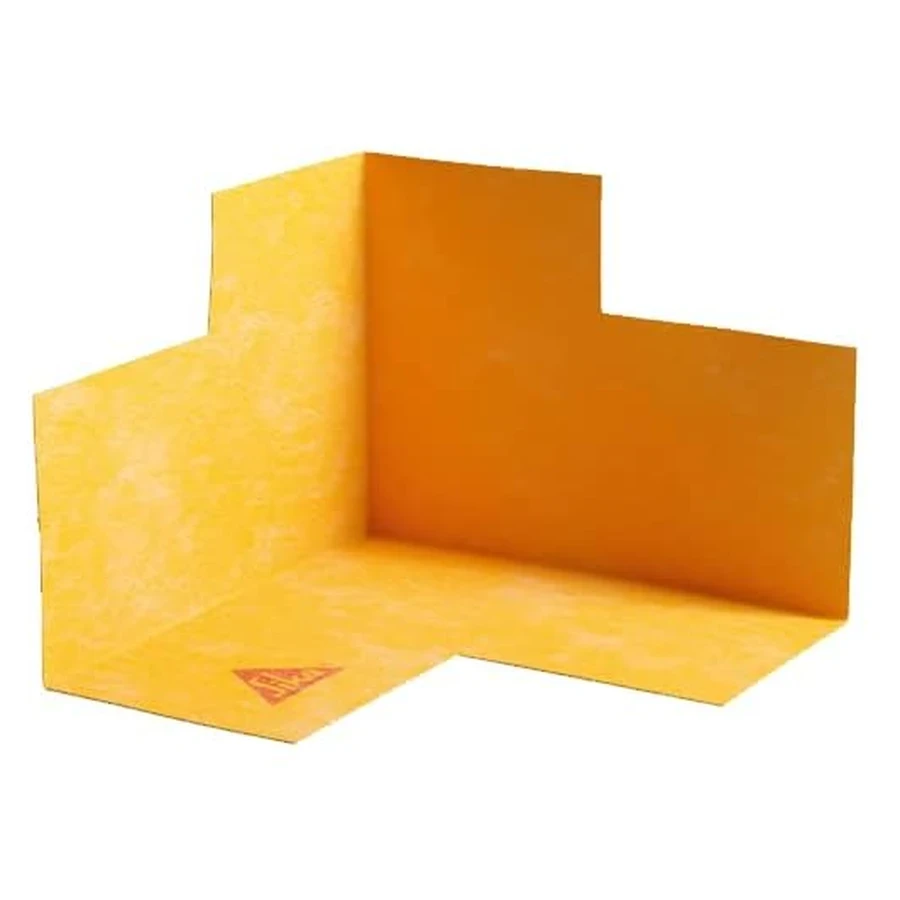 Sika SikaSealTape F Inside Corner Waterproofing Component 550995 | Pre-Fabricated Internal Corner | Elastomeric Crack Bridging | Brown