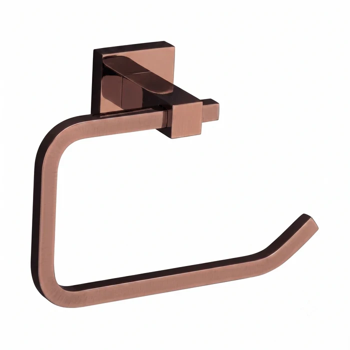 Toyo Chrome Solid Brass Wall-Mounted Toilet Paper Roll Holder | TOYO-11268