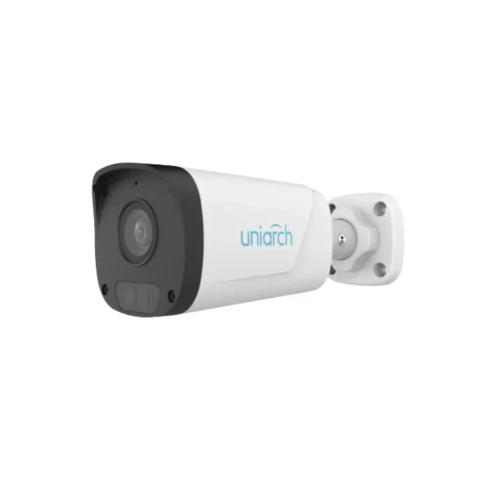 Uniarch 2MP Fixed Bullet IP Network Camera in Big Housing with PoE, IP67 Weatherproofing, 30m Smart IR Night Vision & Built-In Mic | Model No. IPC-B232-APF40-ECO