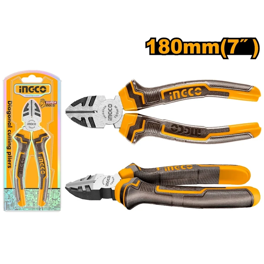 Professional Diagonal Cutting Pliers | HDCP08188 | 7" (180mm) | #55 Carbon Steel