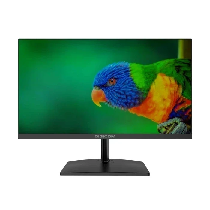 Digicom DG-M22R3 22" LED FHD Borderless Monitor | 100Hz Refresh Rate Logic | VA Panel 3000:1 Contrast | Dual 2W Speakers