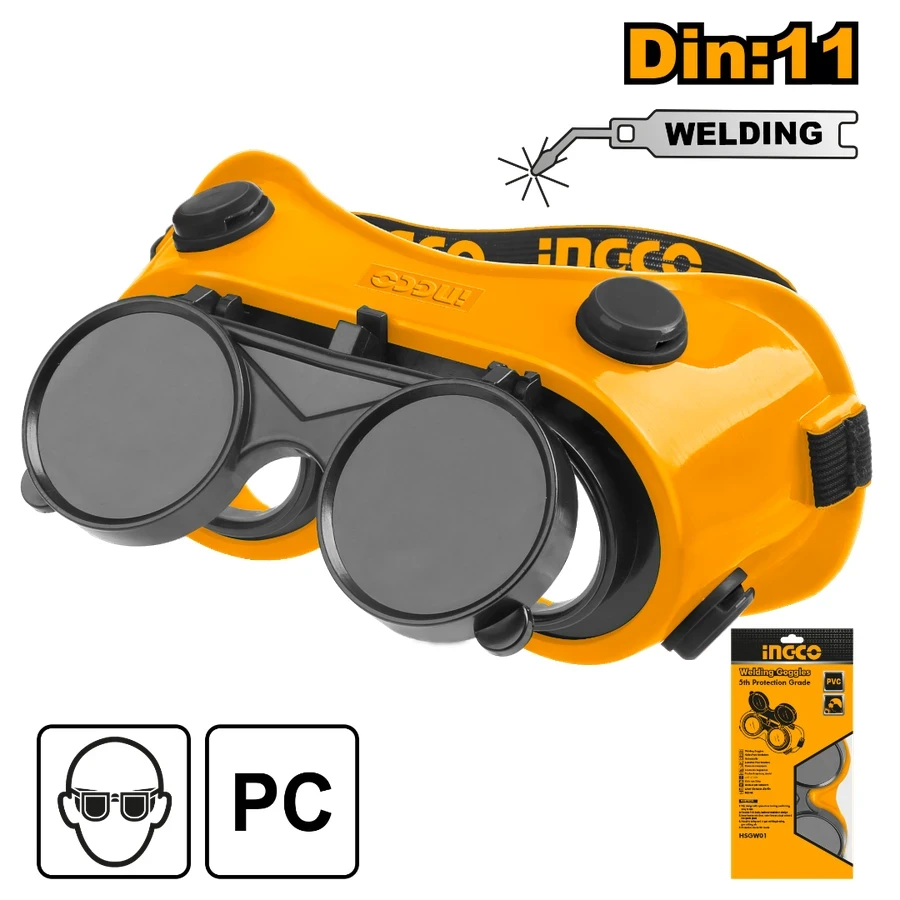 Welding Goggles | HSGW01 | Flip-Up Dual Lens Protection