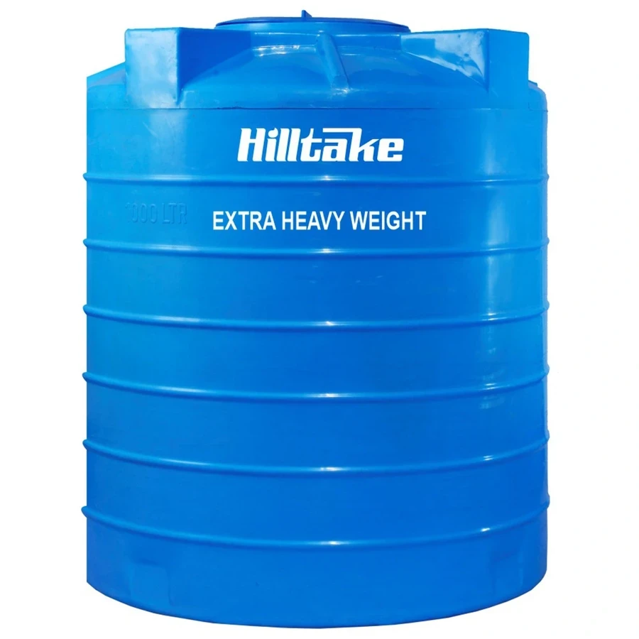 Hilltake Extra Heavy Coloured Water Tanks | Blue & Green | 500L to 2000L Capacity | Food-Grade UV-Stabilized Virgin Polymer | Reinforced Wall Logic for Algae-Free Water Storage