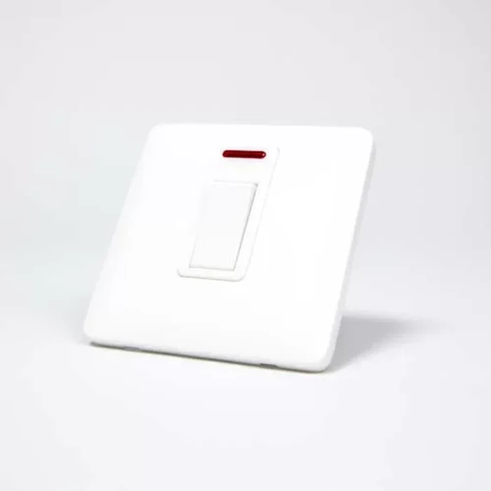 Panasonic WDBA5303-N 1-Gang 20A DP Switch | Double Pole Isolation Logic | Integrated Status Indicator | High-Impact Polycarbonate