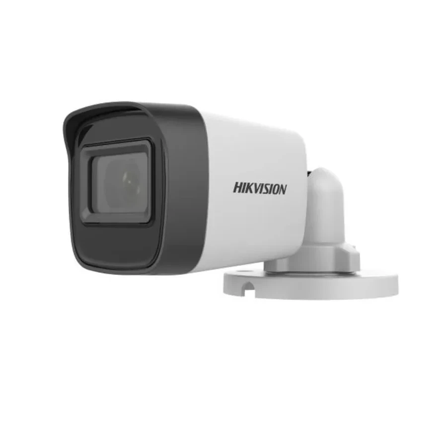 Hikvision 5MP High-Resolution Hybrid Mini Bullet Camera | TVI AHD CVI CVBS | EXIR Night Vision | DS-2CE16H0T-ITPF(C)