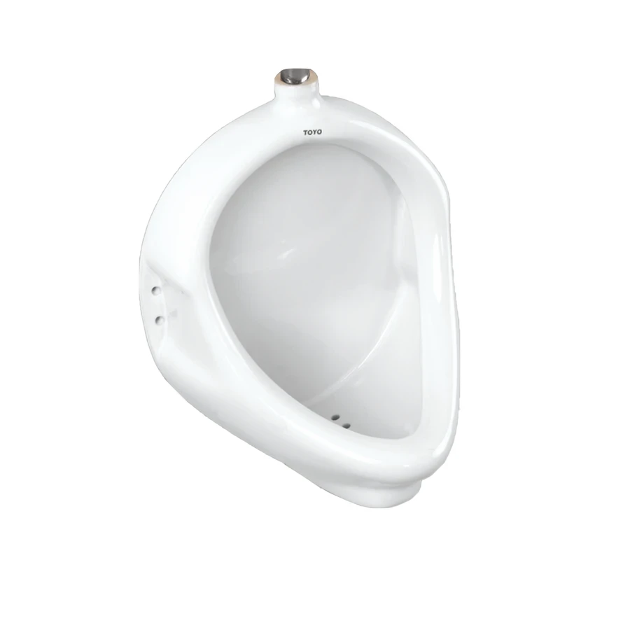 TOYO 24124 Gents Urinal - Wall Mounted, White Ceramic, Compact Size (320 x 265 x 450 mm)