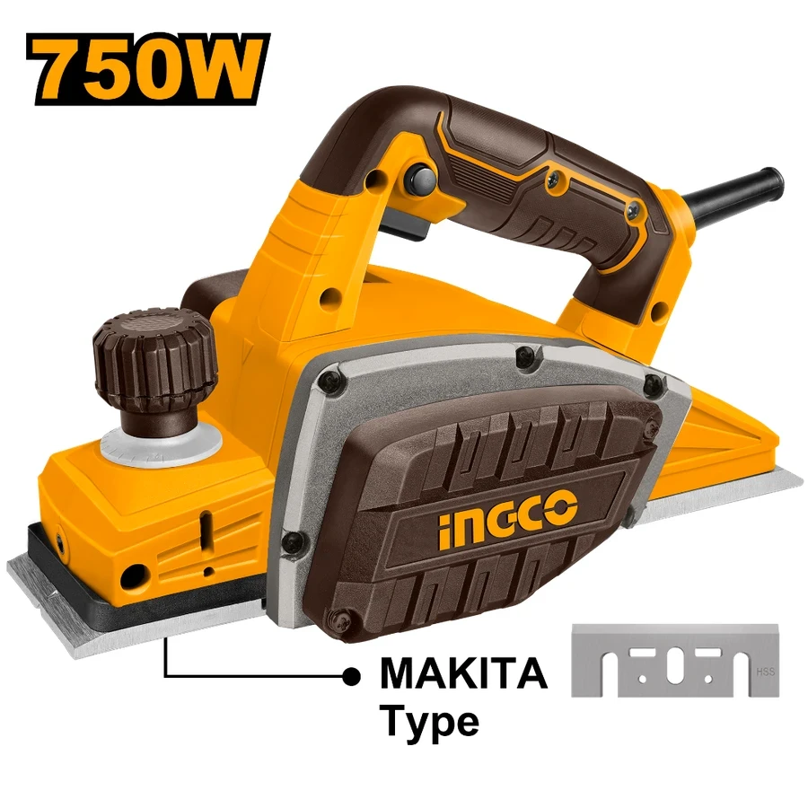 Electric Planer | PL7508 | 750W | Professional High-Speed Woodworking System