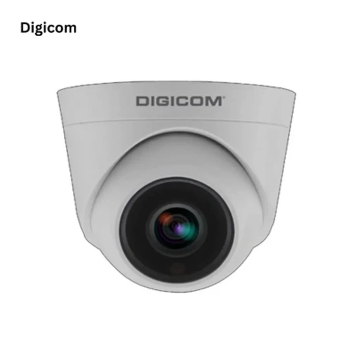 Digicom DG-AD1212A 2MP AHD Dome CCTV Camera | 3.6mm Fixed Lens Logic | 1080P HD | IR Night Vision & IP66