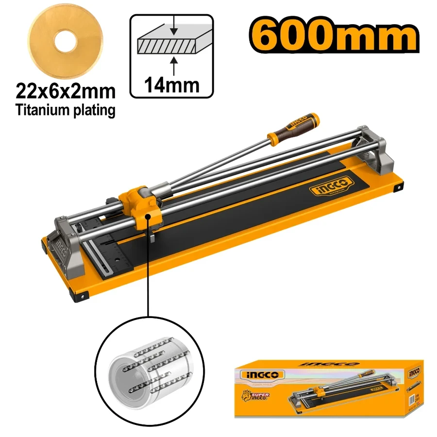 Heavy-Duty Professional Tile Cutter | HTC04601 | 600mm Capacity | Multi-Function