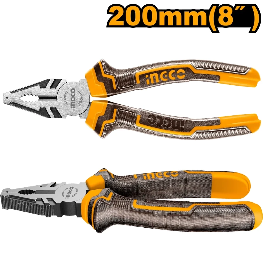 Professional Combination Pliers | HCP08208 | 8" (200mm) | High-Leverage Design