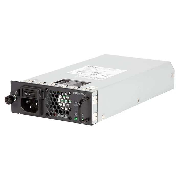 UNV 300W AC Redundant Power Supply Module with Hot-Swap Support, Active PFC, +12V/25A DC Output & Status LED | Model No. PWR-300A-IN
