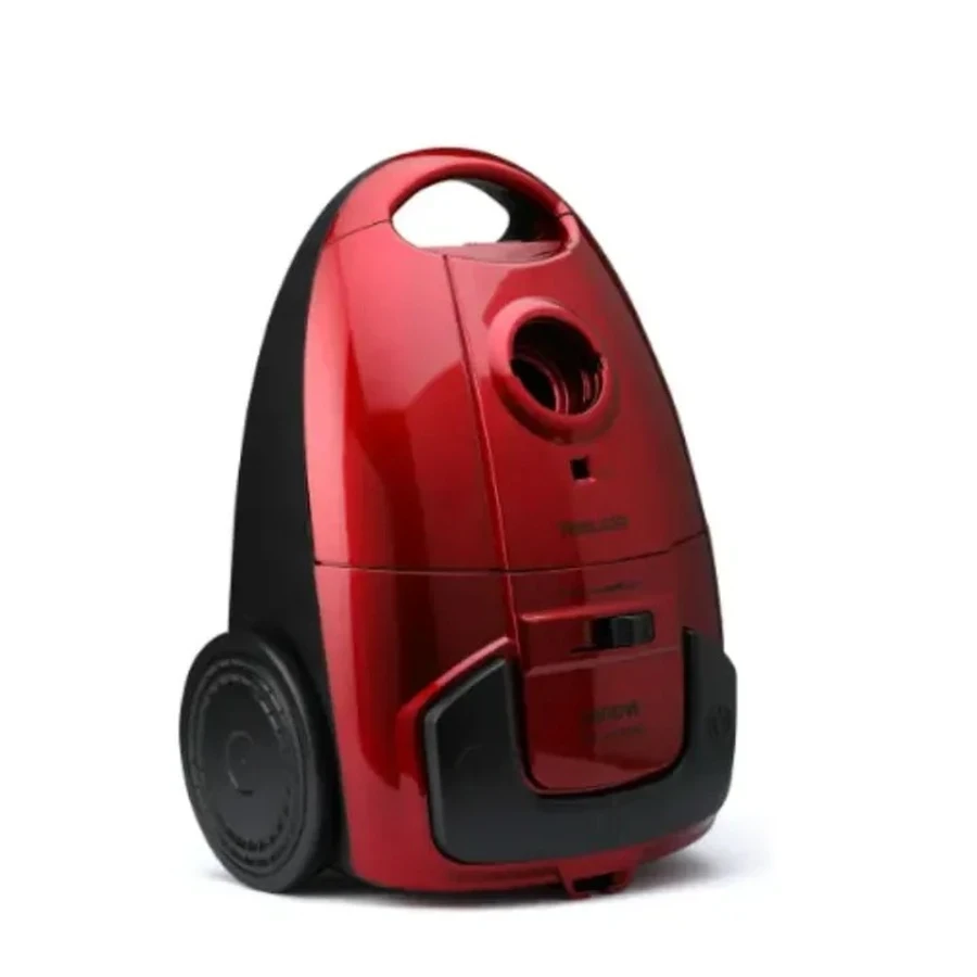 Yasuda YS-VC43N Bag Type Vacuum Cleaner - 2000W Power, 250W Max Suction, Low Noise, Automatic Rewind (Red)