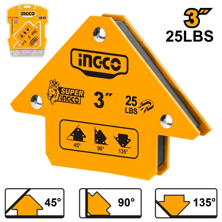 Professional 3" Magnetic Welding Arrow | AMWH25031 | 25Lb Pull Force