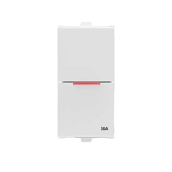 Anchor Penta Modular 16AX 1-Way Flat Switch | Model 65147 | 16 Amp High-Load Logic | 1M Space Optimization