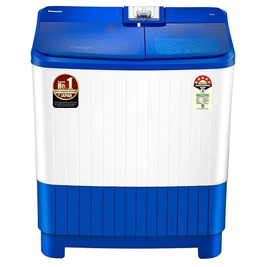 Panasonic NA-F70B5HLK 7.0 Kg Full Automatic Top Load Washing Machine | Active Foam System | Toughened Glass Lid | Rust Free Body | Silver