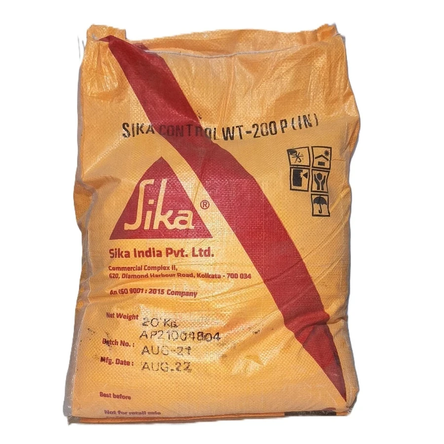 Sika Control WT 200 Crystalline Waterproofing Admixture | 20kg Bag | ACI 212 Compliant | Permanent Structural Protection | Off White to Grey
