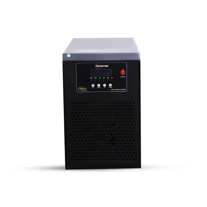 Microtek 48V Pure Sine Wave Heavy Duty Hybrid Solar PCU Inverter | DSP Control Core with Smart Real-Time Clock & 90V Low Voltage Charging | SOLAR PCU 4550/48V