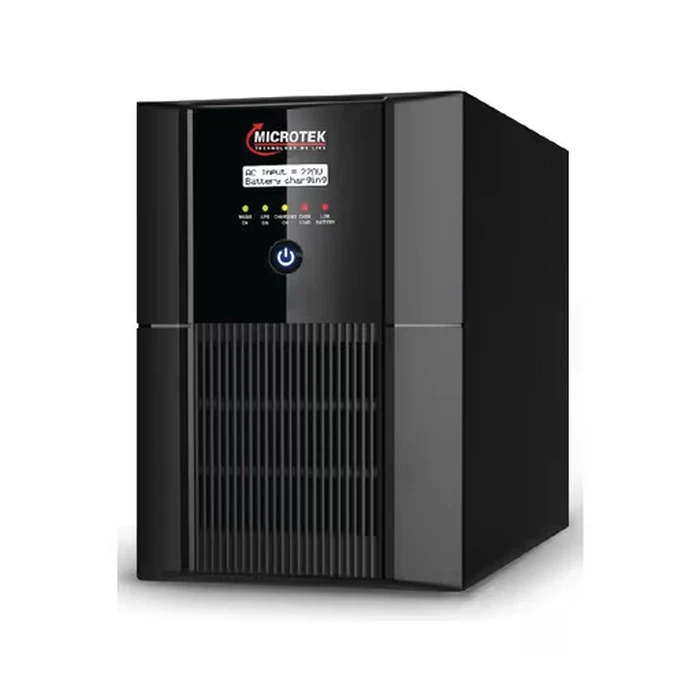 Microtek Jumbo SW 2.2KVA 1760W 24V Pure Sine Wave Inverter | DSP Based Intelligent Control Design with Dual Inverter/UPS Mode | JM SW 2750+/24V