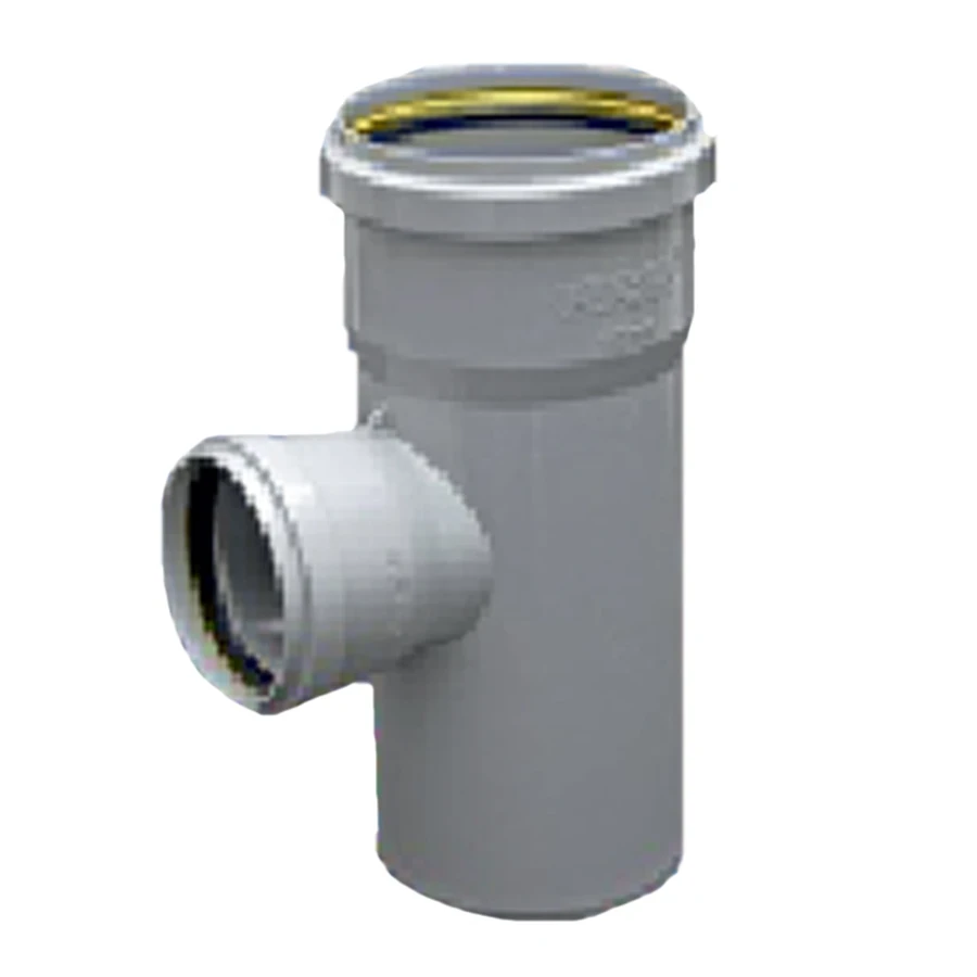 ITPF uPVC Reducer Tees | Reducing 90-Degree Three-Way Branching Fittings | 110x75mm & 160x110mm Range | Chemical Resistant & UV-Stabilized Solvent Weld Connectors for Mainline Distribution