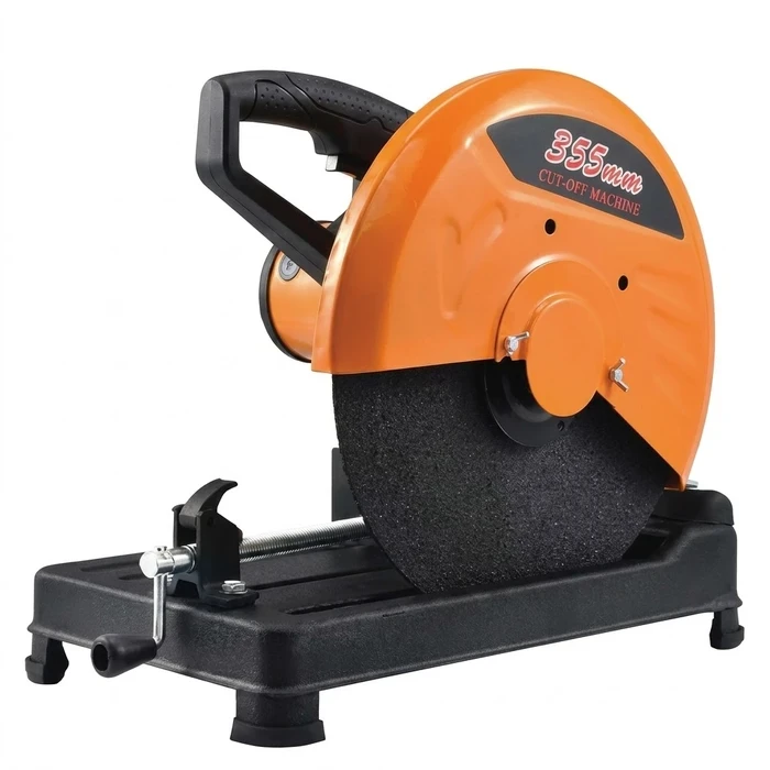 Shiva 3.0 HP & 4.0 HP Cutoff Machine (SP/TP Series) | Heavy-Duty Abrasive Metal Chop Saw with 100% Copper Winding, Quick-Release Miter Vise & Spark Guard