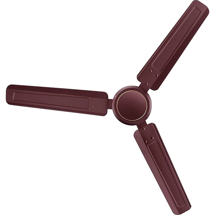 Orient Rapid Air High-Speed Ceiling Fan 900mm | 60W | 430 RPM | Durable CRCA Blades | Brown & White