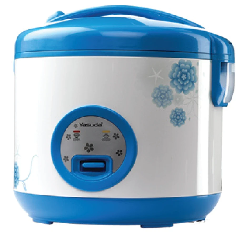 Yasuda YS-220Y Jar Type Rice Cooker - 2.2 Litre Capacity, Automatic Cook & Keep-Warm Function with Sealed Thermal Insulated Locking Lid