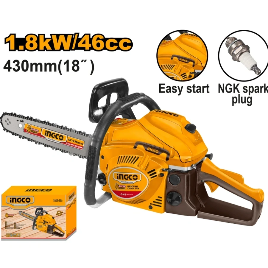 Professional Gasoline Chain Saw | GCS5451811 | 18" Heavy-Duty Series