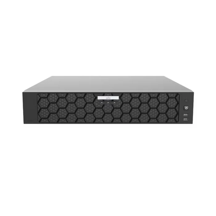 UNV 128-Channel 2U Rackmount Enterprise NVR with 8 SATA Bays, Dual 4K HDMI, RAID & eSATA Support | NVR508-128E-R