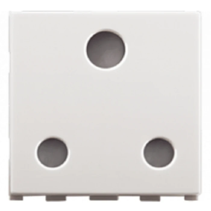 Panasonic 10A 2M Multi-Socket Modular Outlet | Flame-Retardant Polycarbonate | WIPM1062