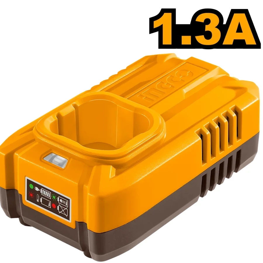 INGCO M16 Battery Charger | 16V 1.3A Output | Fast & Reliable Charging | FCLI1613