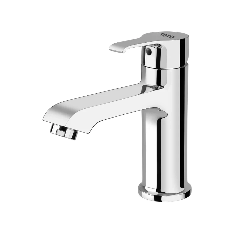 TOYO AL-51506 Pillar Cock - Premium Brass Body, Deck Mounted, CP Chrome Finish