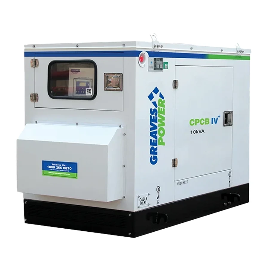 Greaves Prime Diesel Generator | 5 kVA to 30 kVA | Single & Three Phase | Stamford Alternator | Acoustic Enclosure