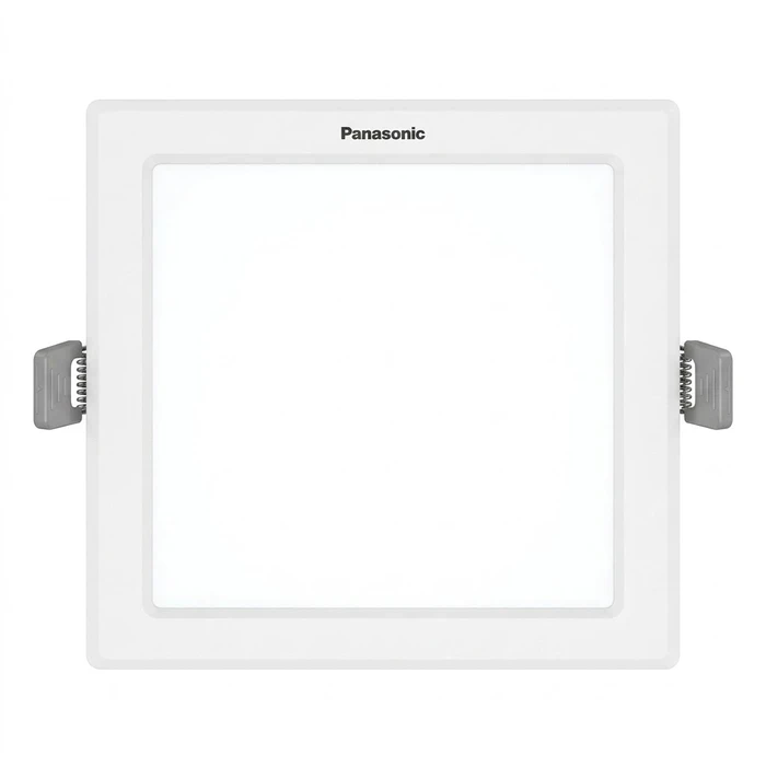 Square Polycarbonate Recessed LED Downlight (6W, 12W, 24W) | 2.5kV Surge Protected Wide Voltage (140-275V) False Ceiling Panel in Warm & Cool White | PDLM Series