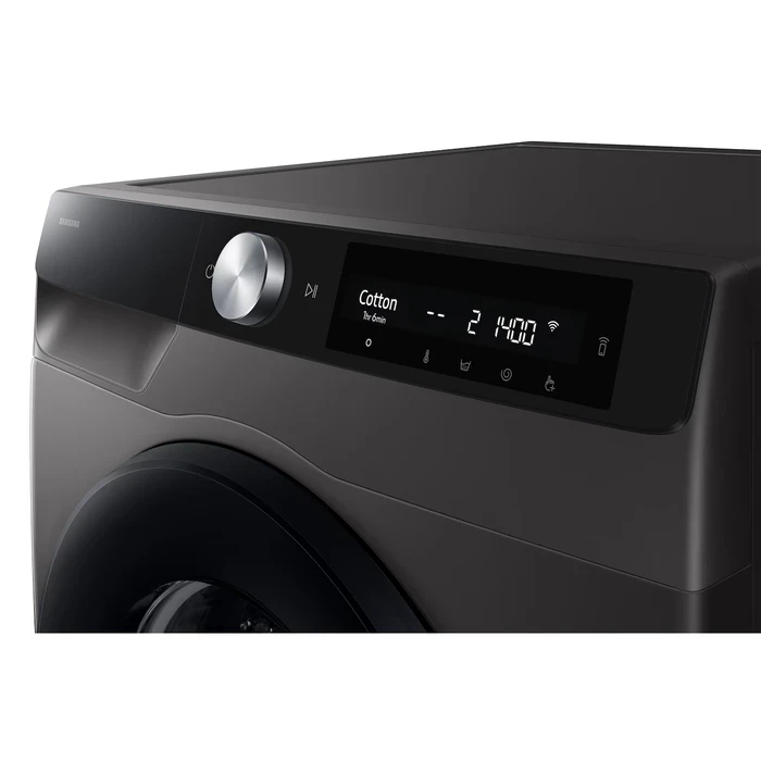 Samsung 9Kg Front Load Washing Machine with Simple UX AI Control | Elite 5-Star Energy Core & SmartThings Wi-Fi Access | AI EcoBubble™ & 39-Min Super Speed | 1400 RPM Inox | WW90DG6U24AXIM