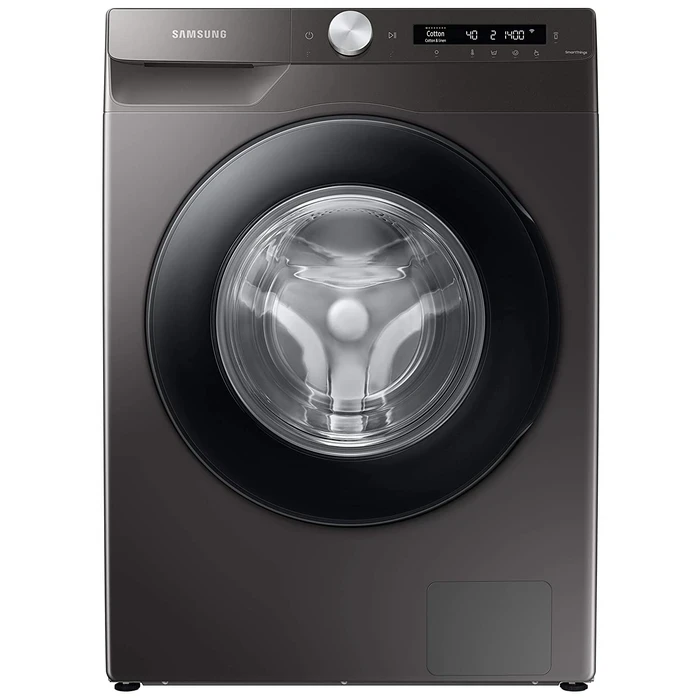 Samsung 9Kg WW90T504DAN/TL Front Load Washing Machine | AI Control Wi-Fi SmartThings Eco Bubble 1400 RPM Hygiene Steam Voltage Control Inox