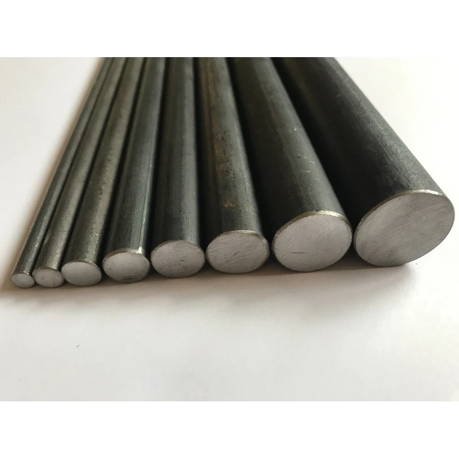 Industrial Plain Round Steel Bars | 5.5mm to 100mm Diameter Range | Smooth Surface High-Tensile Rods | Professional Grade Machining and Construction Steel