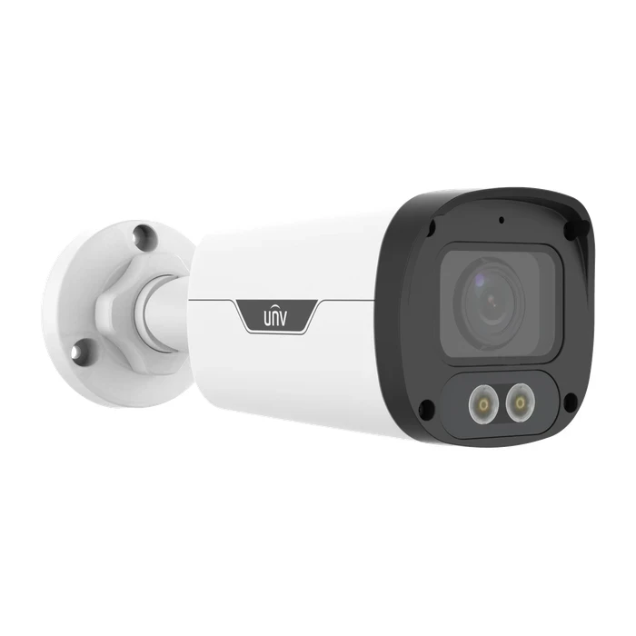 UNV 2MP Motorized Varifocal (2.8–12mm) Dual-Light Bullet Camera | 50m IR/Warm Light 120dB WDR Human/Vehicle AI Built-in Mic IP67 PoE CCTV  IPC2322LE-ADZK-DL3