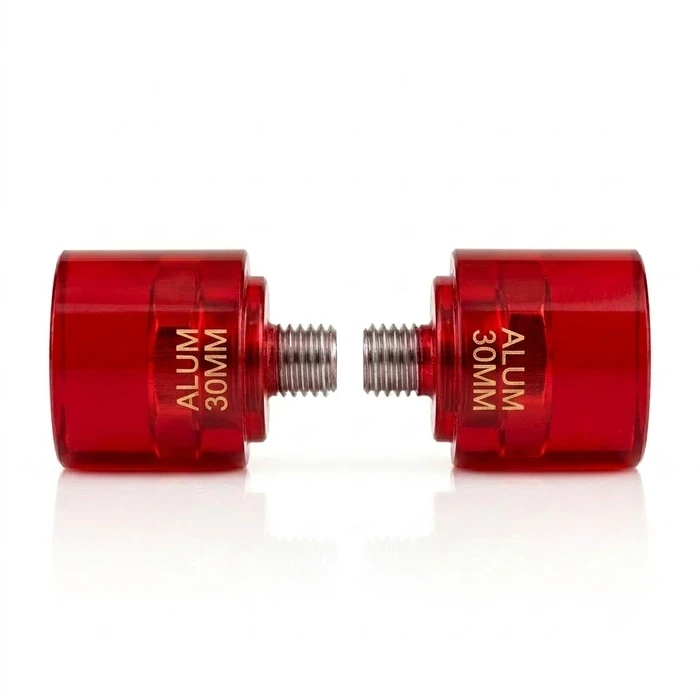BAUM Non-Marring Soft Face Mallet Hammer with Modular Threaded Spare Nylon Mallets | Model ART 156 (Available Face Sizes 25mm to 50mm)