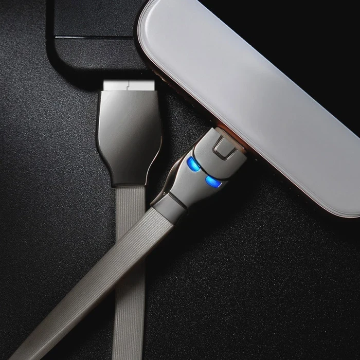 HOCO Steel Man Charging Cable | Type-C High-Fidelity Connectivity Logic | 2.4A Power Matrix | U14