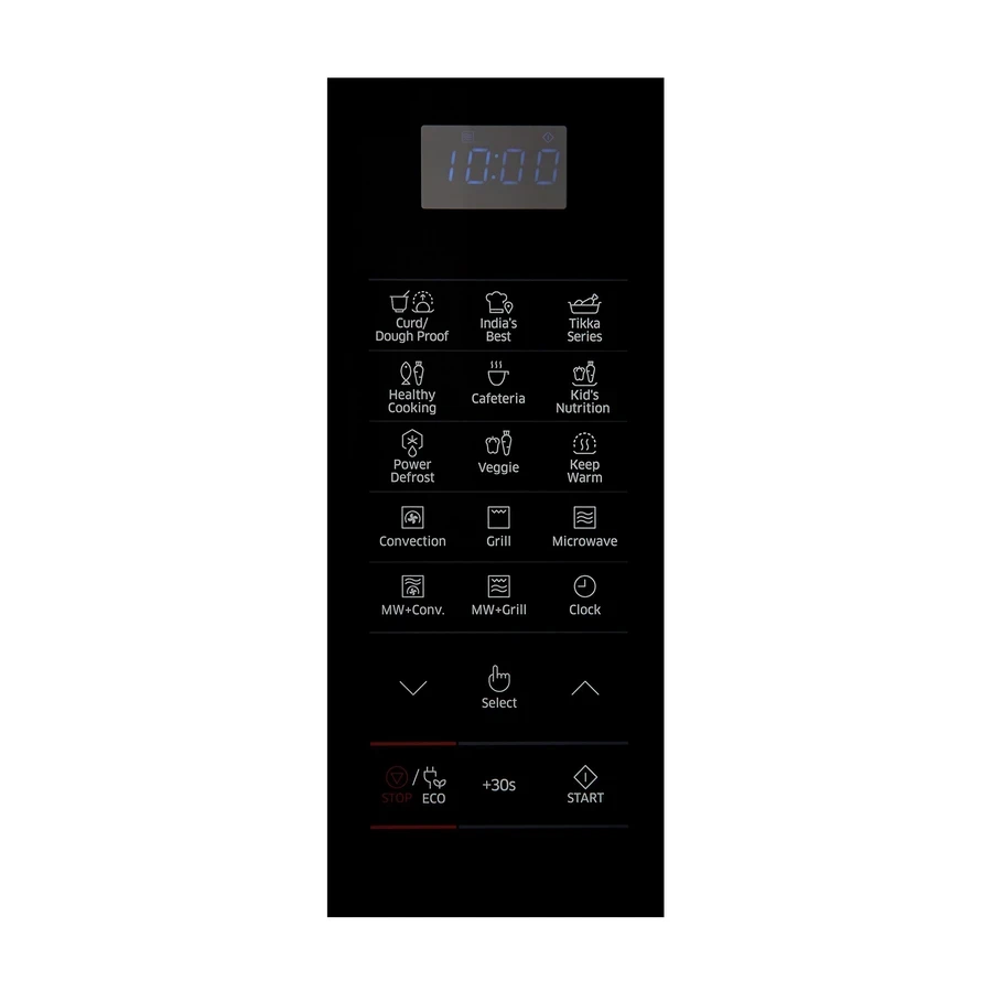 Samsung CE76JD-B1/IM 21L Convection Microwave Oven | Any Time Curd Making | Ceramic Inner Cavity | Triple Distribution System | Fast Defrost