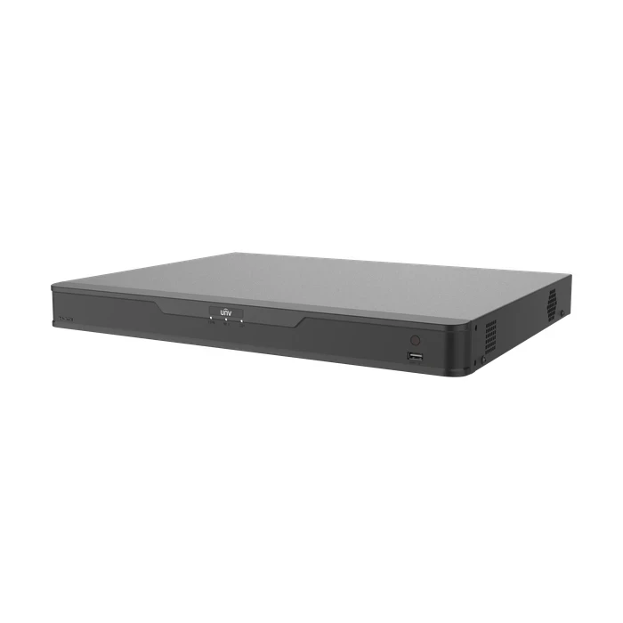 Uniview 16 Channel 4 SATA 4K Smart Network Video Recorder | 160 Mbps Ultra 265 AI Face & Vehicle Search 96TB Storage | NVR304-16B-IQ