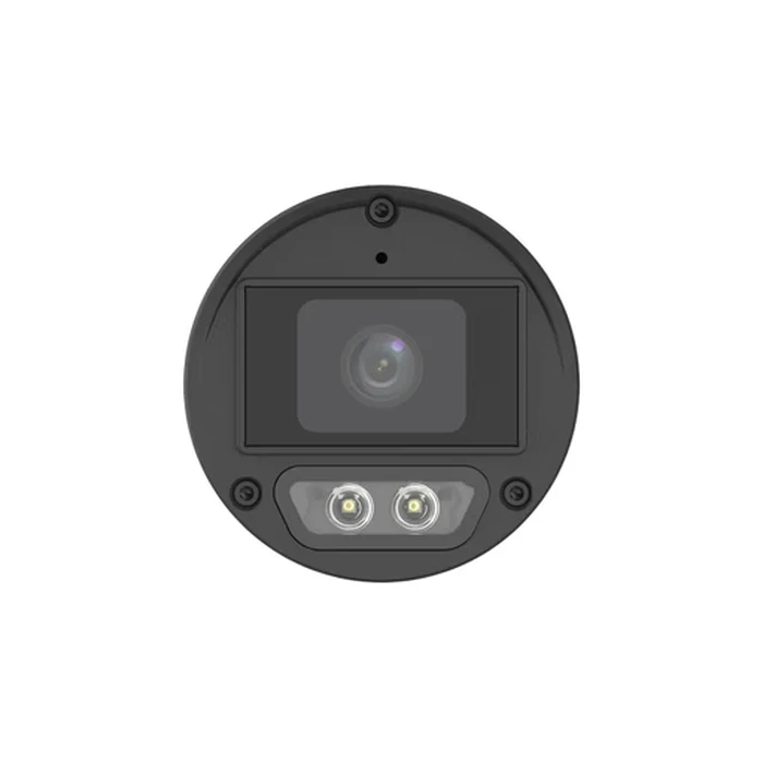 UNV 4.0 MP ColorHunter 1440P Quad HD Mini Bullet Camera | Uniview IP67 Weatherproof PoE Smart Dual-Light CCTV with Built-in Mic | IPC2124LB-AF40K-DL2