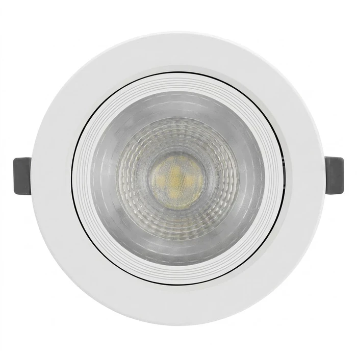 Swivel Directional COB Recessed LED Downlight (3W & 6W) | Prismatic Glare-Free 2.5kV Surge Protected 180-270V Ceiling Spotlight in Warm & Cool White | PDLM40 Series