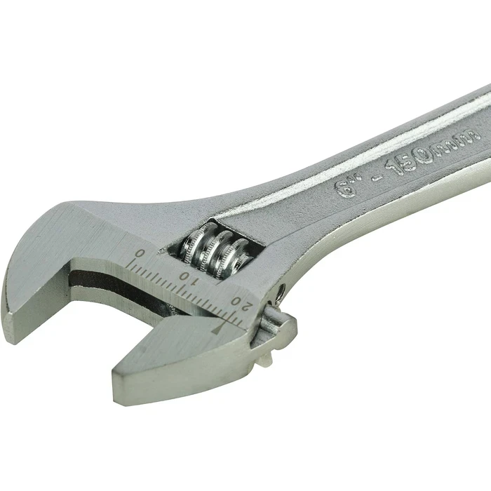 BLACK+DECKER 3-Piece Alloy Steel & Chrome Vanadium Adjustable Wrench Set (150mm, 200mm, 250mm) | Heavy-Duty Mechanical & Plumbing Shifting Spanner Kit | BDHT81590 / BDHT81591 / BDHT81592