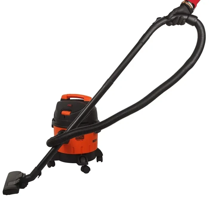 BLACK+DECKER 10-Litre 1200W Wet & Dry Vacuum Cleaner with Blower Function | 16 kPa Suction HEPA Filter & Multi-Floor Nozzles | WDBD10
