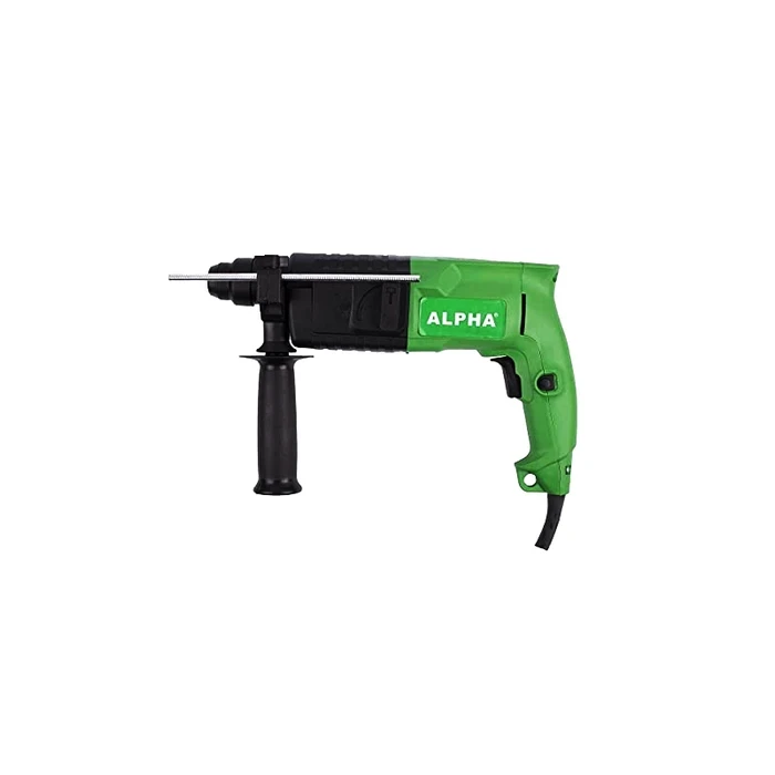 Alpha A3201 500W Lightweight Rotary Hammer Drill | 2.5kg Compact Variable-Speed Masonry & Concrete Drilling Power Tool | 220V