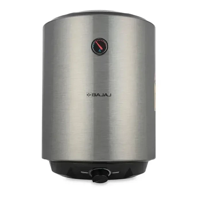 Bajaj 25L 5-Star Storage Water Heater Geyser | Brush Steel Finish with Swirlflow Technology, 8 Bar Pressure & Voltage Pro Surge Protection | Shield Series Reflecta - 150937