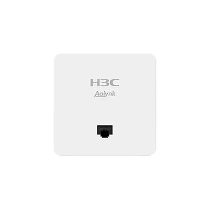H3C UAP612MG-AX30 86-Type Wall Plate Dual-Band WiFi 6 Wireless Access Point | 3000Mbps AX3000 2.5GE Uplink 802.3af PoE with Gigabit Front LAN Port | H3C Series - UAP612MG-AX30