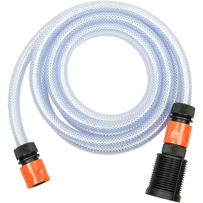 BLACK+DECKER Self-Priming Suction Hose Kit for Pressure Washers | 5m Vertical Lift Filtered Water Intake System | PWSPK-B1