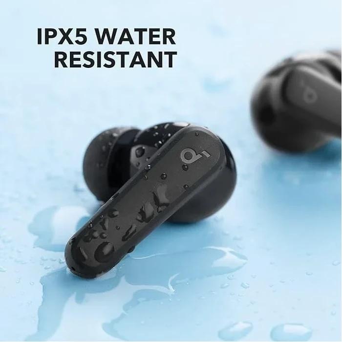 Anker Soundcore P20i True Wireless Earbuds | 10mm Big Bass Drivers, 30H Battery & AI Clear Call Mics | Black + Gray (Iteration 2)